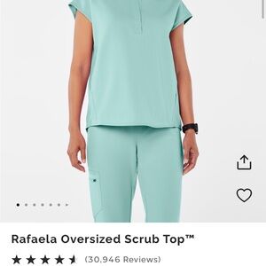 FIGS Rafaela oversized scrub top